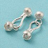 925 Sterling Silver S-Hook Clasps STER-Z004-03-3