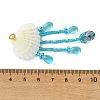 Natural Shell Big Pendants PALLOY-MZ01363-4