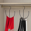Iron S-Shaped Shoe Hanger AJEW-WH0643-003-4