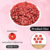6000Pcs Plastic Paillette Beads PVC-PA0001-01B-2