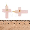Natural Rose Quartz Pendants X-G-B180-01G-01-3