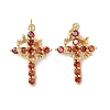 Brass Micro Pave Cubic Zirconia Pendants KK-C143-43A-G03-1