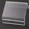 (Defective Closeout Sale: Cracksin the Bending Position) Transparent Acrylic Shoes Display Stands ODIS-XCP0001-13-3