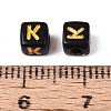 Opaque Acrylic Beads SACR-T035-20K-3