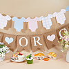 2 Styles Paper & Jute Party Banners FEPA-DC0001-02-4