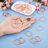 Alloy Split Key Rings PALLOY-TAC0001-01C-RG-6