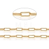 Soldered Brass Paperclip Chains CHC-D025-04G-3