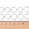 304 Stainless Steel 14MM Ring Link Chain Necklaces NJEW-P343-01D-P-5