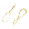 Brass Pendants KK-P155-18G-NR-2