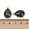 Natural Labradorite Faceted Pendants G-K347-05G-02-3