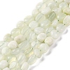 Natural New Jade Beads Strands G-G146-A27-01-1
