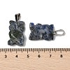 Natural Blue Spot Jasper Pendants G-B127-09P-09-4