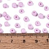 6/0 Baking Paint Glass Round Seed Beads SEED-S036-01C-08-4