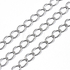 Brass Twisted Chains LS-CHC-Q001-5x4mm-P-1