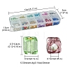 672Pcs 12 Colors Glass Seed Beads SEED-FS0001-24-4