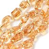 Natural Citrine Beads Strands G-H074-C02-01-1