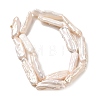 Natural Baroque Pearl Keshi Pearl Beads Strands PEAR-E016-016-2