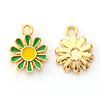 Alloy Enamel Charms ENAM-S121-049C-1