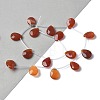 Natural Red Agate(Dyed & Heated) Beads Strands G-A259-A01-02-2