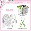 Flower Printed Paper Candy Boxes with Ribbon CON-WH0089-270A-2