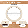 Unfinished Wood Circles DIY-WH0043-05B-2