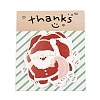 Christmas Theme Paper Self-Adhesive Stickers DIY-M070-10A-4