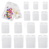  100Pcs 4 Styles Transparent Plastic Zip Lock Bags OPP-TA0001-03-2