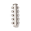 304 Stainless Steel Slide Lock Clasps STAS-A117-07A-P-1