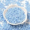 Opaque Colours Luster Glass Seed Beads SEED-B001-01A-07-2