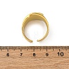 304 Stainless Steel Adjustable Cuff Rings RJEW-Q020-13G-3