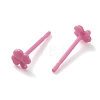 Eco-Friendly Plastic Stud Earrings EJEW-H120-04A-01-2