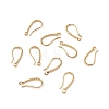 Brass Earring Hooks KK-WH0035-98-2