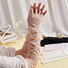 4 Pairs 4 Colors Polyester Long Oversleeves AJEW-HY0003-44-3