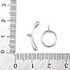 Ring Brass Toggle Clasps KK-G548-39P-4