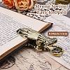 1Pc Alloy Hand Shaped Bookmark Clip AJEW-CP0010-81-5