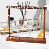 Wooden Necklace Organizer Display Stands ODIS-WH0331-20A-5