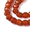 Dyed Natural Agate Beads Strands G-T144-50A-04-3