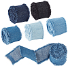 5Pcs 5 Colors Cotton Ribbon OCOR-CY0004-88-1