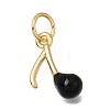 Brass Enamel Pendants KK-G605-27G-1