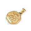 304 Stainless Steel Pendants X-STAS-Z171-10G-2