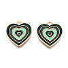Alloy Enamel Pendants ENAM-N054-93LG-3