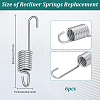 Iron Tension Spring Hook IFIN-WH0063-27P-01-2