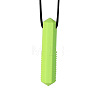 Column Food Grade Eco-Friendly Silicone Pendants PW-WGCC13E-05-1