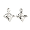 Tibetan Style Alloy Pendants X-FIND-B050-06AS-1