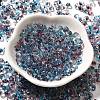 Transparent Baking Paint Glass Seed Beads SEED-P006-02B-07-2