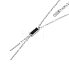 Ion Plating(IP) 304 Stainless Steel Cable Necklaces NJEW-G081-11P-1