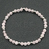 Natural Rose Quartz Bead Stretch Bracelets for Women LG9619-8-1