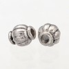 Barrel Tibetan Silver Spacer Beads LS-X-A575-NF-3