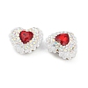 Polymer Clay Glass Rhinestone Beads CLAY-NH0001-13B-2