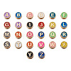 Alloy Enamel Spacer Beads ENAM-FW0001-001-NR-2